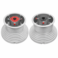 Vente en gros OEM de ressorts de torsion en aluminium robustes pour tambour de câble de porte de garage sectionnelle à levage élevé