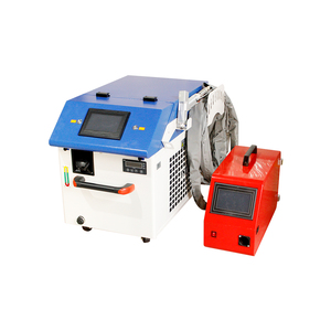 Mini máquina de soldadura láser de alta velocidad, soldador láser de fibra de 2000W, máquina de limpieza de soldadura 4 en 1 para chapa metálica - Product Image 1