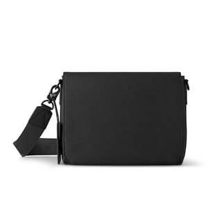 Bolso <span class=keywords><strong>bandolera</strong></span> de viaje con solapa para <span class=keywords><strong>hombre</strong></span>, <span class=keywords><strong>bandolera</strong></span> de cuero de guijarro de lujo con logotipo personalizado para <span class=keywords><strong>hombre</strong></span> - Product Image 1