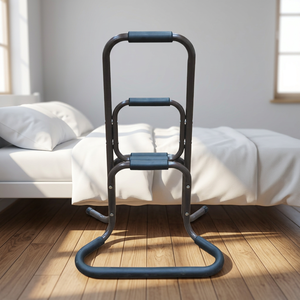 Dispositivo de Asistencia para Sentarse y Ponerse de Pie, de Aluminio, Cómodo y Fácil de Usar, para Personas con Discapacidad, Uso en Baño, Barra de Seguridad Resistente de 80 cm - Product Image 4