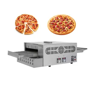 Horno eléctrico automático para Pizza, cinta transportadora comercial a la venta en Dubái