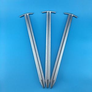 Clous de tente <span class=keywords><strong>d</strong></span>'extérieur en forme de T, 30cm, 40cm, 50cm, clous de tente renforcés, multi-spécifications - Product Image 6