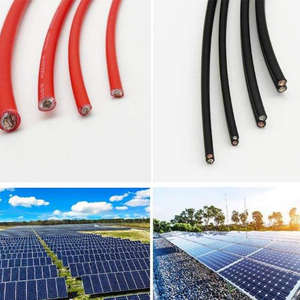 Câble solaire photovoltaïque PV1-F en cuivre étamé toronné, alimentation électrique industrielle, 4 mm, fourni par l'usine - Product Image 2