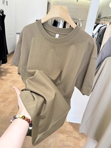 O-<b>Neck</b> 100% Cotton Breathable Men Women Custom High Quality T Shirt Blank T-shirt - Product Image 1