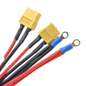 Câble XT90 femelle vers borne O-Ring, faisceau de câbles en silicone haute température 10AWG pour batterie Lipo RC et système d'énergie solaire - Product Image 1