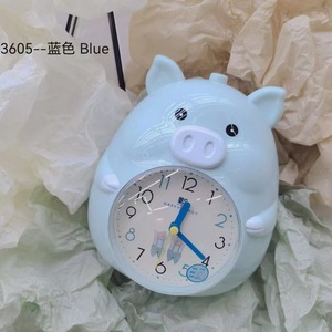 Réveil Cochon Mignon à Double Son et Chant, Horloge Silencieuse pour Enfants, Réveil de Dessin Animé Adorable - Product Image 4