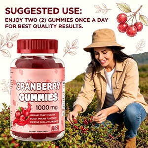 Gomitas de Arándano OEM para la Salud del Tracto Urinario, Refuerzan la Función Inmunológica y Mejoran la Apariencia de la Piel, Suplemento Dietético para Mujeres - Product Image 6