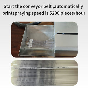 <span class=keywords><strong>BTS</strong></span> bouteille de pulvérisation en plastique continue en ligne industrielle nouvelle imprimante de codage à jet d'encre à Tube mince matériau métallique automatique à brume fine - Product Image 4