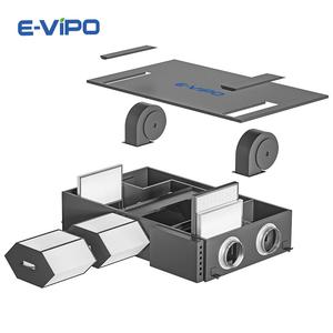 E-VIPO住宅VMCダブルフラックスHRVフレッシュエア換気HVACシステム部品ERV換気熱回収システム付き - Product Image 2