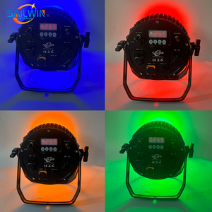 Luz LED Par RGBWAUV <span class=keywords><strong>de</strong></span> 12x18W IP65 con Batería, DMX Inalámbrico, para Eventos al Aire Libre, STOCK CE EU - Product Image 4