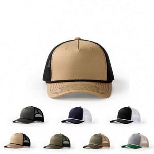 Gorra Trucker de Malla de 5 Paneles Personalizada al por Mayor con Bordado 3D, Diseño de Personaje de Moda Unisex, Gorra Snapback de Verano con Cuerda - Product Image 2