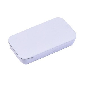 16ml Black Metal Jewelry Gift <strong>Box</strong> with <strong>Sliding</strong> Drawer Lid <strong>Rectangle</strong> <strong>Tin</strong> Plate Container for Rings and Candy Package <strong>Tin</strong> Boxes - Product Image 6