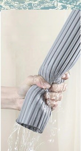 Serpillère Éponge Pliable Mains Libres avec Manche Télescopique en Acier Inoxydable, Absorbante et Réutilisable, à Taux de Déshydratation Élevé pour la Maison - Product Image 3