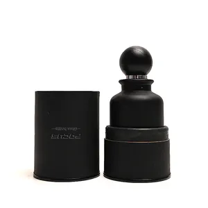 Vaporisateur de parfum noir vintage européen 30ml 50ml 100ml pour hommes