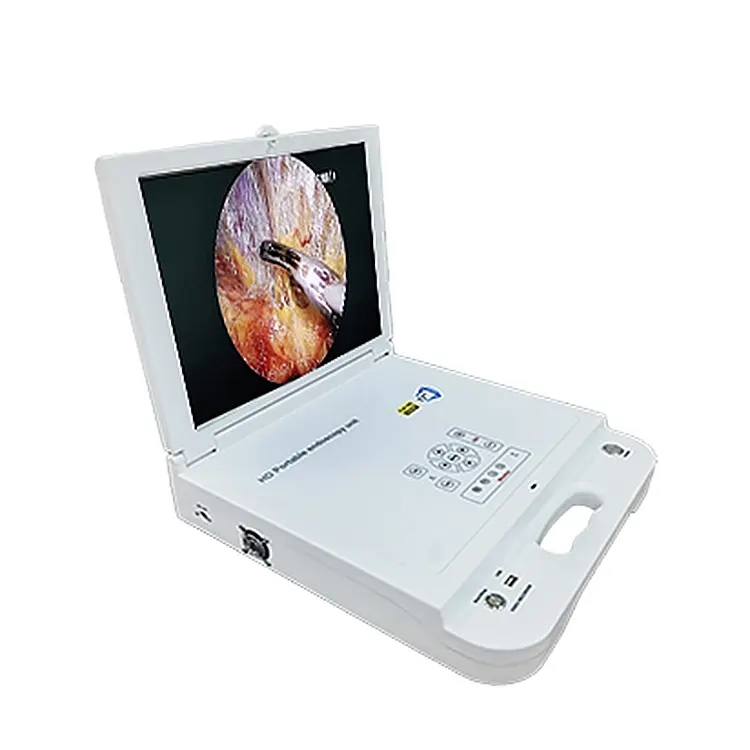 Endoscopio médico 4 en 1 hd, conjunto de ancho, led quirúrgico portátil, fuente de luz fría