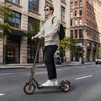 Trottinette électrique S5-3B 36V 10.4Ah à batterie lithium, en alliage d'aluminium, 350W, vitesse jusqu'à 30km/h, compatible APP, charge maximale 150kg, vente en gros directe usine