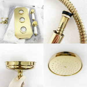 OEM TMV2 5 Years Warranty Brass UK Style Wall <strong>Valve</strong> <strong>Shower</strong> Set WRAS <strong>Thermostatic</strong> Brass Concealed <strong>Shower</strong> Mixer - Product Image 2