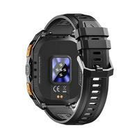 Nouvelle montre connectée GPS au design carré X5, écran AMOLED de 1,96 pouce, batterie de 530 mAh, étanche 5 ATM, suivi GPS, appels Bluetooth, montre connectée 2025
