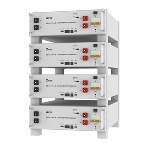แบตเตอรี่ลิเธียมไอรอนฟอสเฟต SE-G5.1 Pro-B 100Ah 5.12kWh 51.2V แบบแยกส่วน ต่อพ่วงได้ IP20 ระบบไฮบริดกริด CAN สำหรับเก็บพลังงานแสงอาทิตย์ในครัวเรือน 5-10kW - Product Image 2