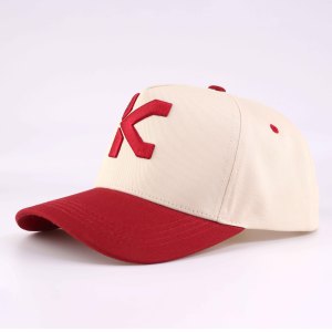 カスタムオットー5パネルメッシュトラックハット + 構造コットンツル野球帽カスタムロゴ + 2トーンカラーブロックトラック - Product Image 2