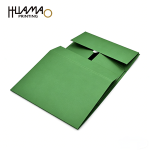Boîtes rigides vertes personnalisées Huamao OEM pliables avec fermeture magnétique et logo en relief pour cadeaux de Noël et emballage de petits cadeaux - Product Image 5