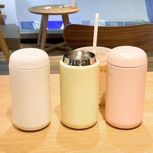 RTS 12oz Fellow Vacuum Cup Portable Move Tasse à café Tasse à eau en acier inoxydable Garçons et filles Boîte blanche Voyage Tumbler Mugs - Product Image 1