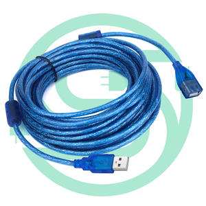 USB 2.0 Male to Female Extension Cable PVC Jacket Braid Shielding Available 0.5M 1M 1.5M 1.8M 3M 5M 10M for <strong>Computer</strong> Printer <strong>Use</strong> - Product Image 2