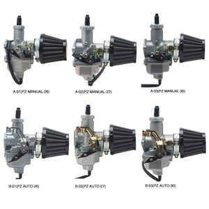 ZSK PZ26 PZ27 PZ28 공기 필터 컵이있는 기화기 핸드 케이블 50cc-300cc 먼지 자전거 용 초크 탄수화물 - Product Image 2