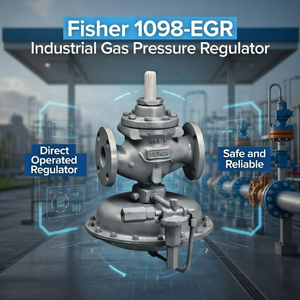 Régulateur de gaz naturel 1098-EGR à commande pilotée pour usage industriel - Product Image 1
