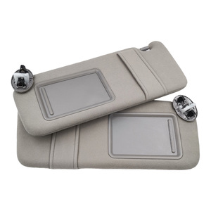 Toyota Camry Sun Visor 2006-2011 With <b>Vanity</b> Mirror And <b>Light</b> Beige For Replacement - Product Image 3