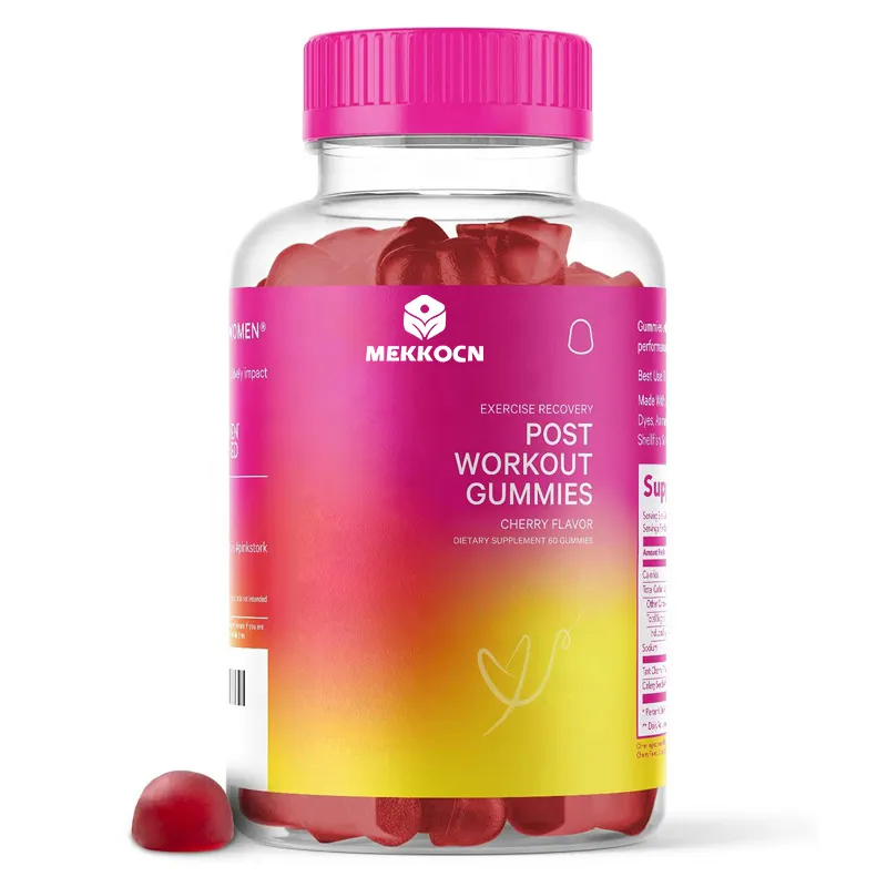 Bio Pre Workout Gummy Boost Stärke Aminosäuren Gummies Zuckerfreie Energie Gummies unterstützt Muskelaufbau