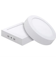 Ampoule LED à montage en surface, ronde ou carrée, 6w 12w 18w24w, lampe de plafond LED, éclairage LED encastré AC110v-220V