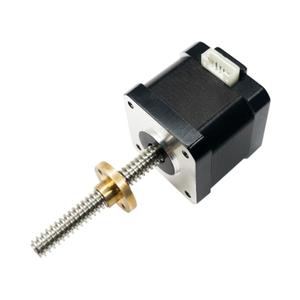 SAMSR Offre Spéciale Micro NEMA17 <span class=keywords><strong>Moteur</strong></span> <span class=keywords><strong>pas</strong></span> <span class=keywords><strong>à</strong></span> <span class=keywords><strong>pas</strong></span> Actionneur <span class=keywords><strong>Linéaire</strong></span> Mini Externe <span class=keywords><strong>Linéaire</strong></span> Nema 17 42mm Longueur 40mm <span class=keywords><strong>Linéaire</strong></span> Avec Glissière Métallique - Product Image 2