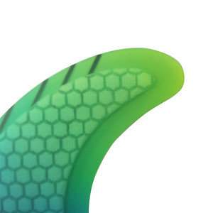 Aileron de planche de surf UPSURF <span class=keywords><strong>FCS</strong></span> G5, haute qualité, nid d'abeille, double languettes - Product Image 4