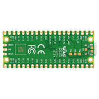 Microcontrolador Raspberry Pi Pico RP2040 Chip de brazo de doble núcleo Cortex M0 + procesador microordenadores de baja potencia + encabezado GPIO + cable USB