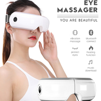 HEZHENG Intelligenter Heizender Augenmassagegerät Tragbare Faltbare Augenmassage-Maschine Luftdruck-Vibration Augenpflege-Therapiegerät