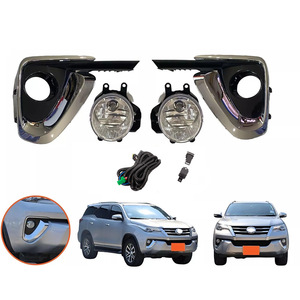 Cubiertas de luces antiniebla delanteras Haowei para Toyota Fortuner TY661, lámpara halógena de 12V - Product Image 4