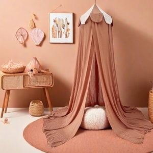 Thanh lịch trẻ em gấp Vòng giường tán với thuận tiện vòm biên giới sử dụng nhà lưới chống muỗi & phụ kiện phòng ngủ - Product Image 5