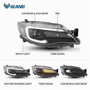 Faro Delantero VLAND de Fábrica con Luces DRL Secuenciales y de Bienvenida para <span class=keywords><strong>Subaru</strong></span> <span class=keywords><strong>Impreza</strong></span> WRX de Tercera Generación (GE/GV/GH/GR) 2008-<span class=keywords><strong>2011</strong></span> - Product Image 2