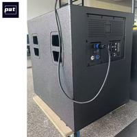Nouveau design Pat A18, caisson de basses actif professionnel de 18 pouces, amplificateur 800W, 2 canaux XLR, portable, étanche, son surround