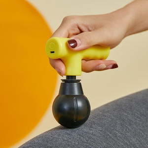 Venta caliente de fábrica vibración Fitness cuerpo de mano músculo masaje profundo portátil Mini bolsillo Fascia pistola Control de sincronización de alta calidad - Product Image 5