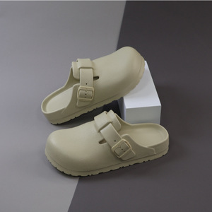 Birkenstock – pantoufles à bout fermé pour femmes, chaussures noires antidérapantes, confortables, pour l'intérieur et l'extérieur, talon de 3cm, pour toutes les saisons - Product Image 2