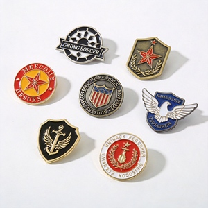 Broches de Solapa Esmaltados de Metal Modernos Personalizados de Calidad Superior con Emblema de Honor, Diseño 3D, Impresión UV, para Eventos Oficiales y Aniversarios, Artesanía - Product Image 3