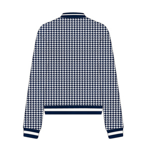 ODM paresseux tricot <span class=keywords><strong>Cardigan</strong></span> femmes automne et hiver 2021 nouveau pull ample col en v à manches longues pull <span class=keywords><strong>mi</strong></span>-<span class=keywords><strong>long</strong></span> - Product Image 4