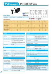 Bộ chuyển đổi nguồn gắn tường bán chạy nhất 15W-24W, chuẩn US CN EU UK AU KR, Bra 5V-<span class=keywords><strong>24V</strong></span> 1A-3A, chuyển mạch <span class=keywords><strong>AC</strong></span>/DC - Product Image 2
