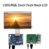 Carte de Contrôle LCD Universelle ZKDisplay Personnalisée RGB/LVDS/TTL 30PIN/40PIN/50PIN/60PIN FPC, Convertisseur LVDS HDMI VGA