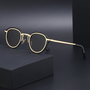 Venta al por mayor de gafas de sol retro Steampunk personalizadas con marco de aleación y logotipo, venta al por mayor, 2017, <span class=keywords><strong>2022</strong></span>, <span class=keywords><strong>Amazon</strong></span> - Product Image 3