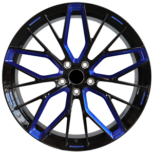 ล้อฟอร์จโมโนบล็อกแบบแยกส่วนสีดำเงา XINLAI ขนาด 17-23 นิ้ว สำหรับ BMW M3 M5 สำหรับ Audi A6 RS5 สำหรับ Porsche - Product Image 1