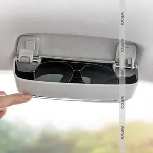 कार सूरज टोपी का छज्जा आयोजक के लिए वोक्सवैगन ID.4/6X/Crozz चालक की संभाल धूप का चश्मा धारक के लिए VW ID.4 सामान चश्मा मामले