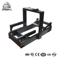 Système de jeu en aluminium préfabriqué 4080 T-Slot - Cockpit de simulation de course pour simulateurs professionnels à entraînement direct